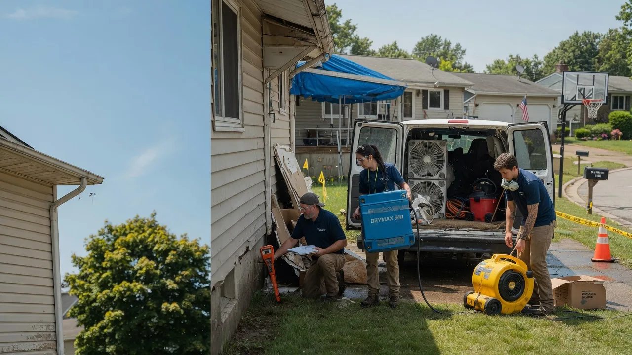 Ceiling Leak Cleanup in Lakeside Marblehead, OH near me